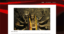 Desktop Screenshot of jagadambe.org